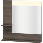 Duravit Spiegel VERO 142x800x800mm, Beleuchtung pine terra