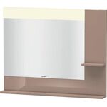 Duravit Spiegel VERO 142x1000x800mm Be cappuccino hochglanz