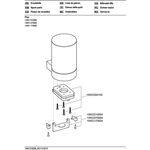 Keuco Lotionspender PLAN mit Halter und Pumpe ES