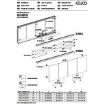 Keuco Spiegelschrank ROYAL MODULAR 2.0 Breite 1900mm Höhe 900mm Tiefe 120mm