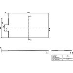 V&B Duschwanne WALLWAY R-eck fl. EB 1800x900x30mm stone white