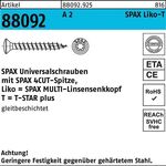 Schraube R 88092 LIKO/T-STAR 3x 20/16-T10 A 2 200 Stück SPAX - VPE: 200