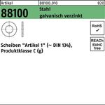 Unterlegscheibe R 88100 11,5x 23x1,5 Stahl galv.verz. 200 Stück - VPE: 200