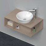 Duravit Waschtischunterbau Compact D-NEO 1 offenes Fach 260x800x480mm leinen