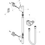 Brausestange AXOR UNO 900mm chrom