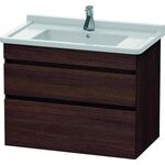 Duravit Waschtischunterbau DURASTYLE 470x800x618mm Kast. dunkel/kastanie dkl