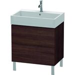 Duravit Waschtischunterbau L-CUBE 582x684x459mm kastanie dunkel