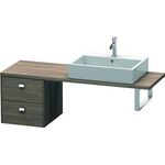 Duravit Konsolenunterschrank BRIOSO Griffe chrom 442x420x480mm pine terra