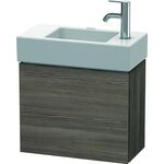 Duravit Waschtischunterbau L-CUBE 400x480x240mm, Anschlag links pine terra