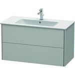 Duravit Waschtischunterbau XSQUARE 560x1010x478mm betongrau matt