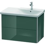 Duravit Waschtischunterbau XSQUARE Be re 565x810x473mm dolo grey hochglanz