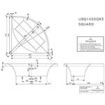 V&B Whirlpoolsystem SQUARO m EckBaWa. 1450x1450mm Tech. Pos 1 we