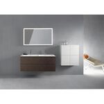 Duravit Halbhochschrank L-CUBE 700x363x800mm weiß matt