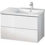 Duravit Waschtischunterbau L-CUBE 820x481x555mm graphit matt