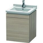 Duravit Waschtischunterbau L-CUBE 447x460x558mm Anschlag links pine silver