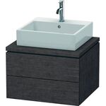 Duravit Konsolenunterschrank L-CUBE 400x620x547mm eiche dunkel gebürstet