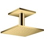 Kopfbrause 250/250 2jet AXOR Deckenmontage polished gold optic