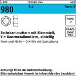 Sechskantmutter DIN 980 Klemmteil VM 16 A 4 25 Stück - VPE: 25