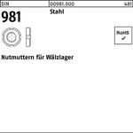 Nutmutter DIN 981 KM26 M130x2 Stahl 1 Stück