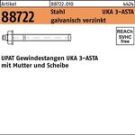 Ankerstange R 88722 ASTA M16x250 Stahl galv.verz. 10 Stück UPAT - VPE: 10