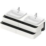 Duravit WTU HAPPY D.2 PLUS 1600x550mm 4 Schubk we sdm ES Ah links