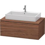 Duravit Waschtischunterbau L-CUBE 1020x547mm 2 Schubk we ma ES Ahorn mitte