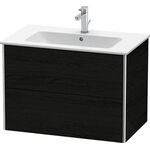 Duravit Waschtischunterbau XSQUARE 810x560x478mm 2 Schubk we hgl ES Ah Mi.