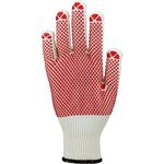 Handschuhe Gr.9 rot EN 388 PSA II Baumwolle (innen)/Polyamid (außen) ASATEX - VPE: 12