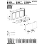 Keuco Spiegelschrank ROYAL MODULAR 2.0 Breite 1400mm Höhe 700mm Tiefe 160mm