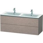 Duravit Waschtischunterbau L-CUBE 1290x481x555mm eiche kaschmir