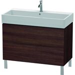 Duravit Waschtischunterbau L-CUBE 582x984x459mm kastanie dunkel