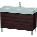 Duravit Waschtischunterbau L-CUBE 582x1184x459mm kastanie dunkel