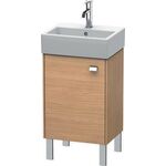 Duravit Waschtischunterbau BRIOSO 570x434x339mm Gri chr Ans re weiß matt