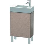 Duravit Waschtischunterbau L-CUBE 582x480x240mm Ans rechts eiche kaschmir