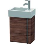 Duravit Waschtischunterbau VERO AIR 436x364x211mm Ans links nussbaum dunkel