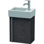 Duravit Waschtischunterbau VERO AIR 436x364x211mm Ans re Ei dunkel gebürstet