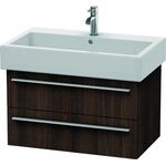 Duravit Waschtischunterbau X-LARGE 443x750x448mm kastanie dunkel