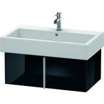 Duravit Waschtischunterbau VERO 431x750x298mm schwarz hochglanz