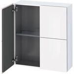 Duravit Halbhochschrank L-CUBE 700x243x800mm weiß hochglanz