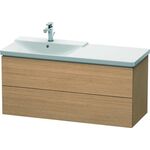 Duravit Waschtischunterbau L-CUBE 1220x481x555mm europäische eiche