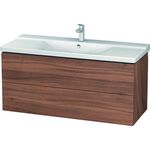 Duravit Waschtischunterbau L-CUBE 1220x481x555mm nussbaum natur