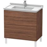 Duravit Waschtischunterbau L-CUBE 469x820x712mm flannel grey seidenmatt