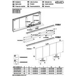 Keuco Spiegelschrank ROYAL MODULAR 2.0 Breite 2000mm Höhe 700mm Tiefe 120mm