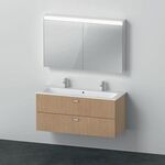 Duravit Badmöbel-Set XBASE 1230mm m SPS BETTER WT 2 HL europ. Ei