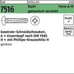 Gewindeschneidschraube DIN 7516 LIKO PH AM 8x20-H Stahl galv.verz. 500St. - VPE: 500