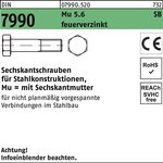 Sechskantschraube DIN 7990 CE Sechskantmutter M12x35 5.6 feuerverz. 100St. - VPE: 100