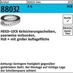 Keilsicherungsscheibe R 88032 HLB-16S A 4 geklebt breit 100 Stück HEICO - VPE: 100