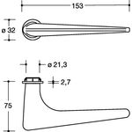 Rosettengrt.250PBM01.130 92m PZ-PZ HEWI