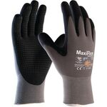 Handschuhe MaxiFlex Endurance with AD-APT 42-844 Gr.10 grau/schwarz - VPE: 12