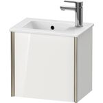 Duravit Waschtischunterbau XVIU 400x410x290mm Pro sw ma TA li we s-matt